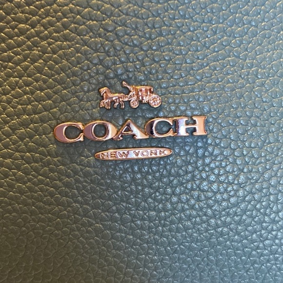 Coach Eddie shoulder bag in blue/green - Picture 8 of 9